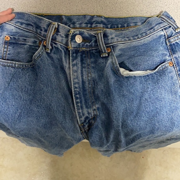 Mens Levi jeans , W 32, L 34 - Picture 4 of 7